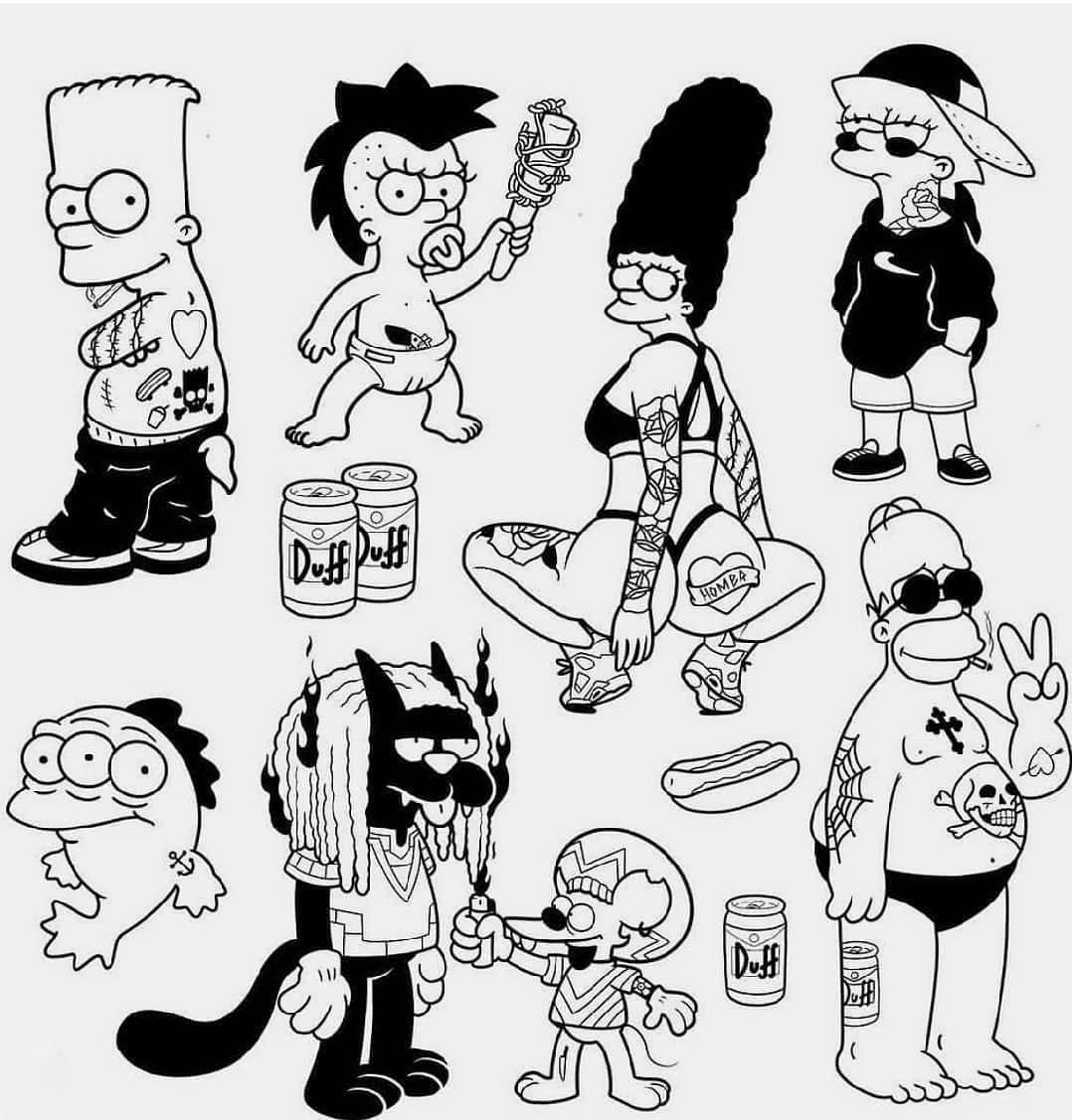 Рисунки волка из мультика жил был пёс