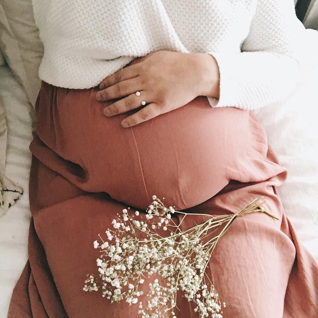 Беременность акварель