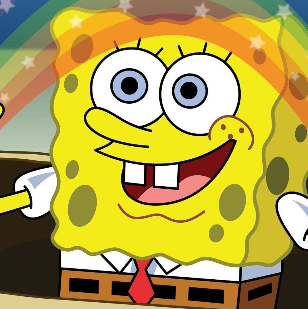 Губка Боб магия Мем