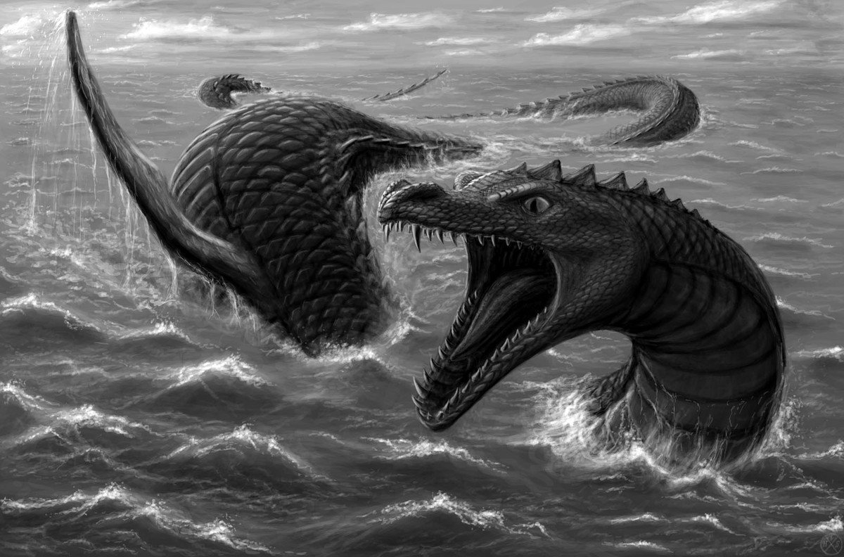 Дракон мифология Левиафан