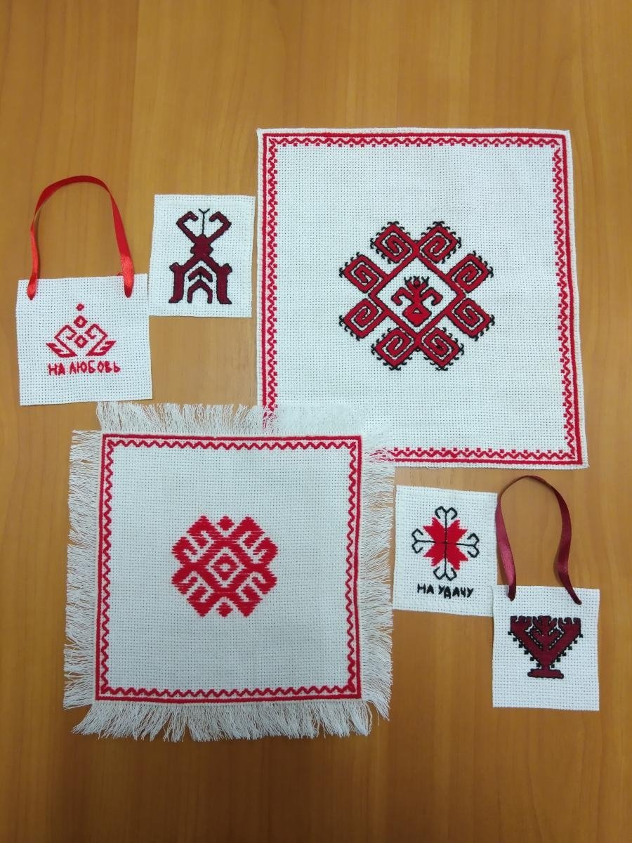 Мордовский эрзя национальный узор