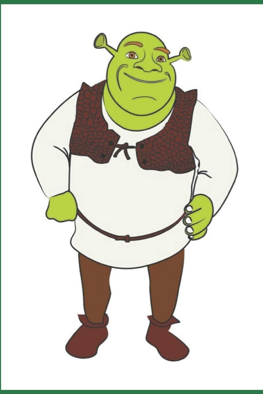Шрек карандашом