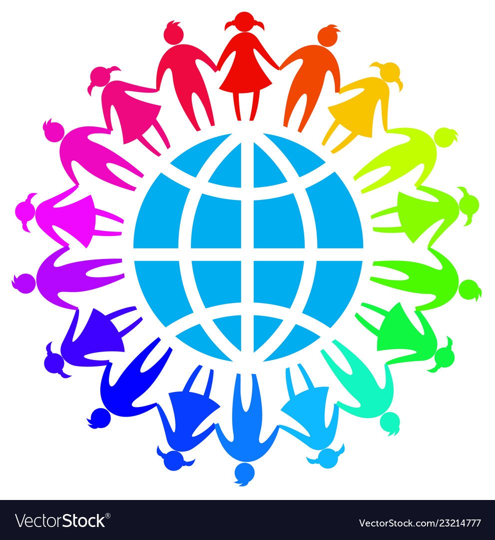 Люди разных национальностей вокруг планеты