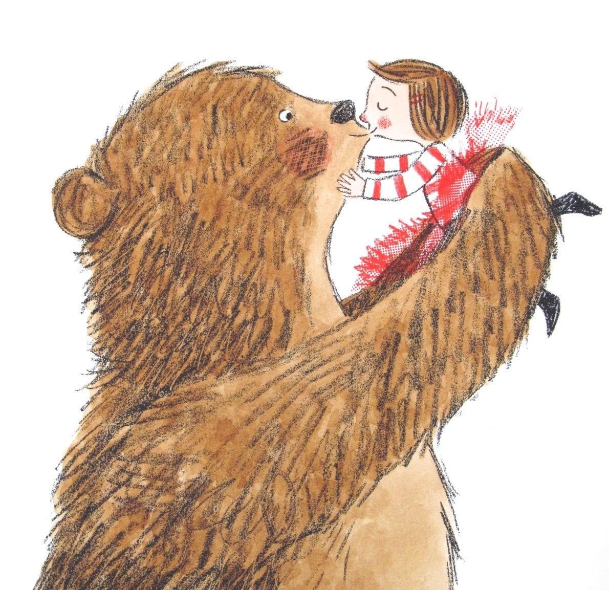 Медведь на задних лапах