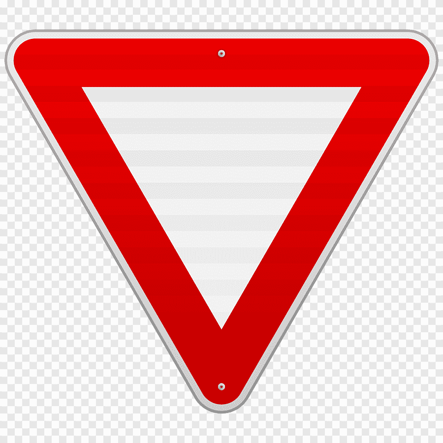 Дорожный знак 2.4 Уступи дорогу