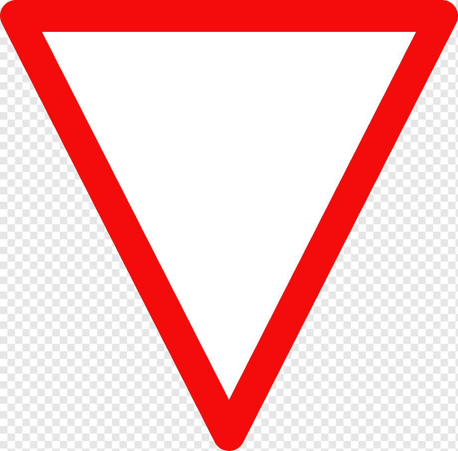 Дорожный знак "Уступи дорогу"