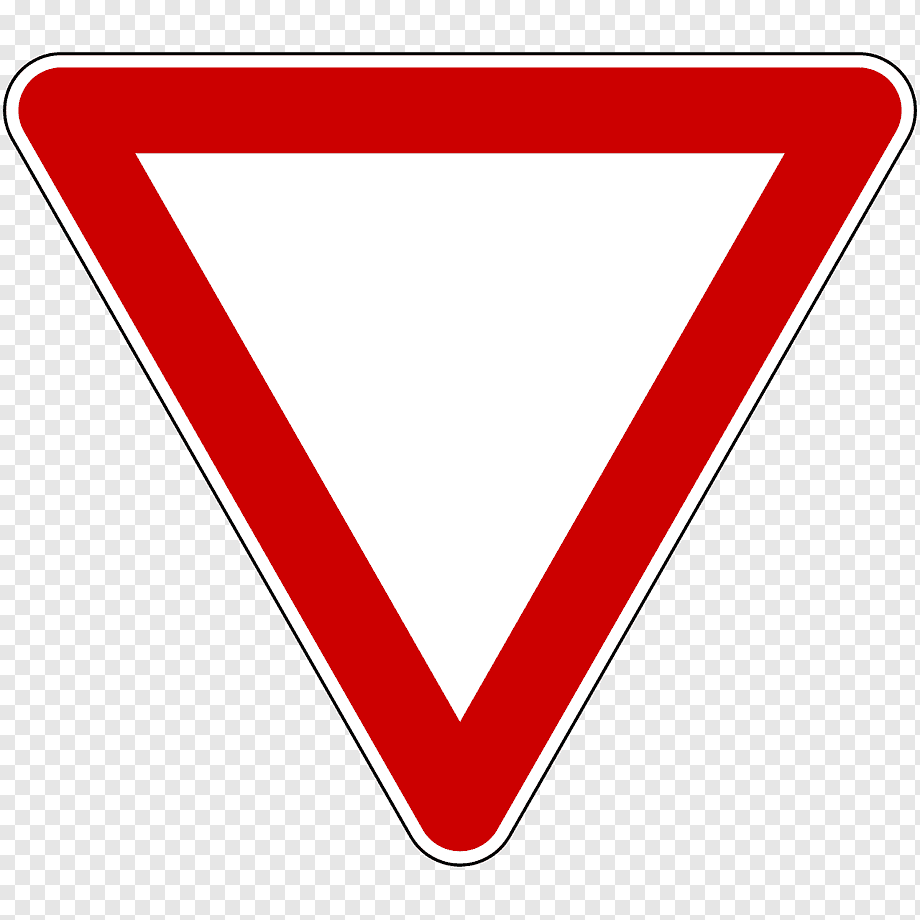 Знак 2.4 уступите дорогу