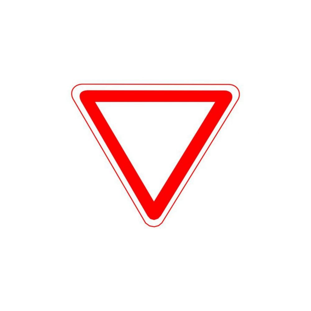 Знак Уступи дорогу вектор