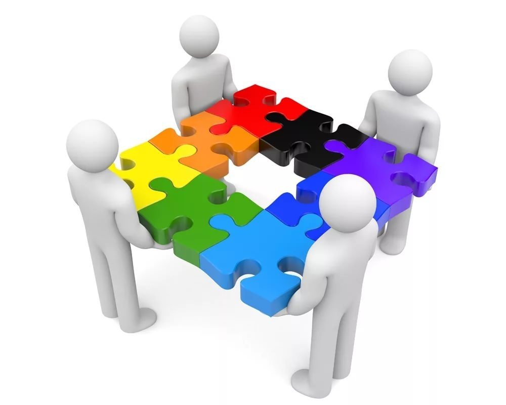 Сотрудничество человечки