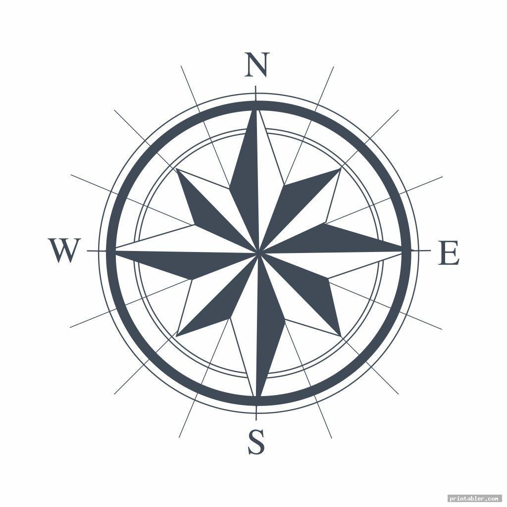 Компас звезда ветров