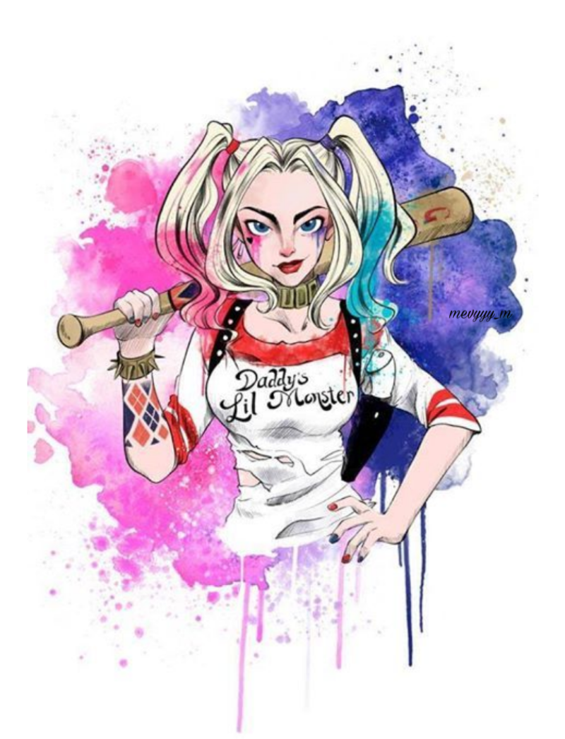 Харли Квин Квин рисунок