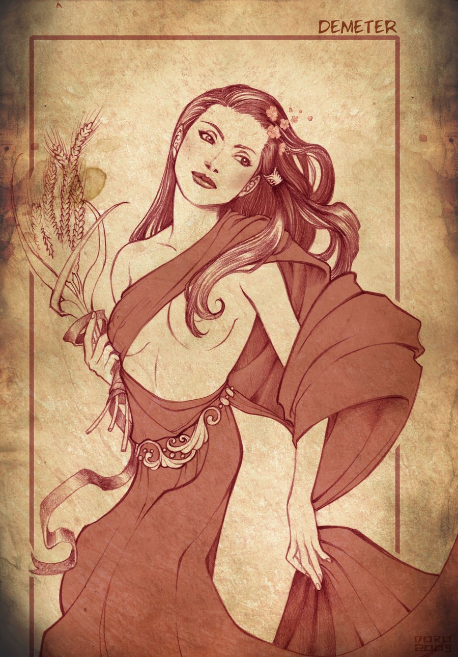 Деметра богиня арт