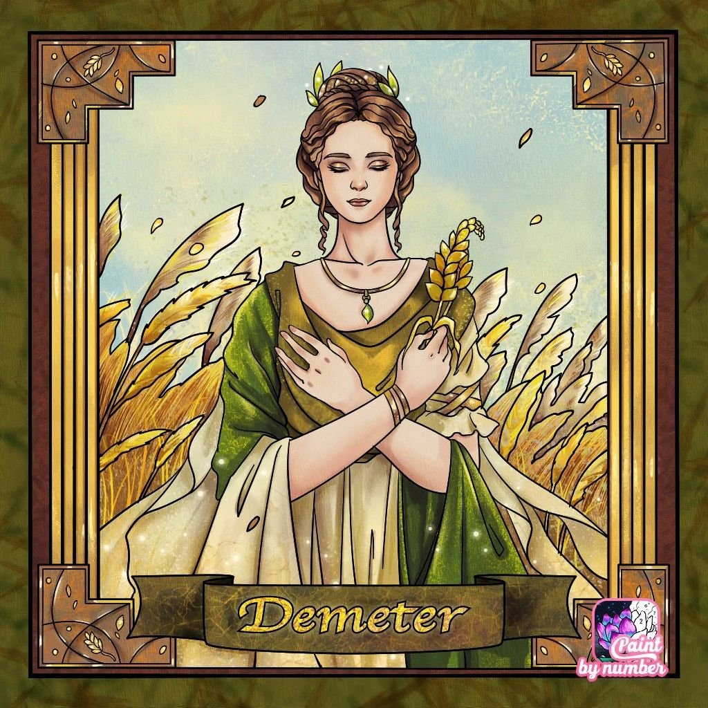 Деметра богиня арт