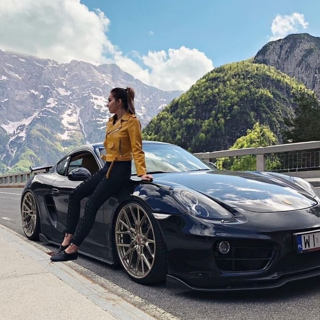 Porsche Cayman девушки