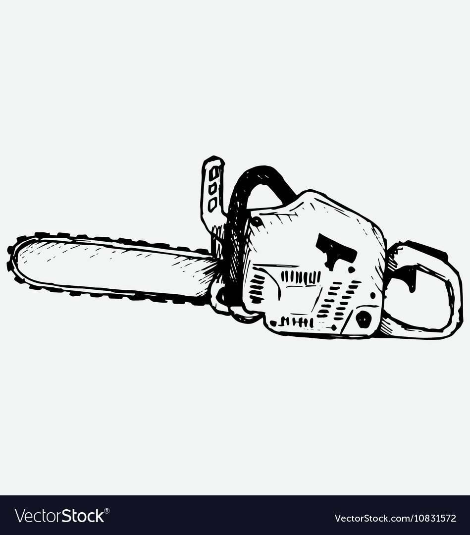 Бензопила карандашом