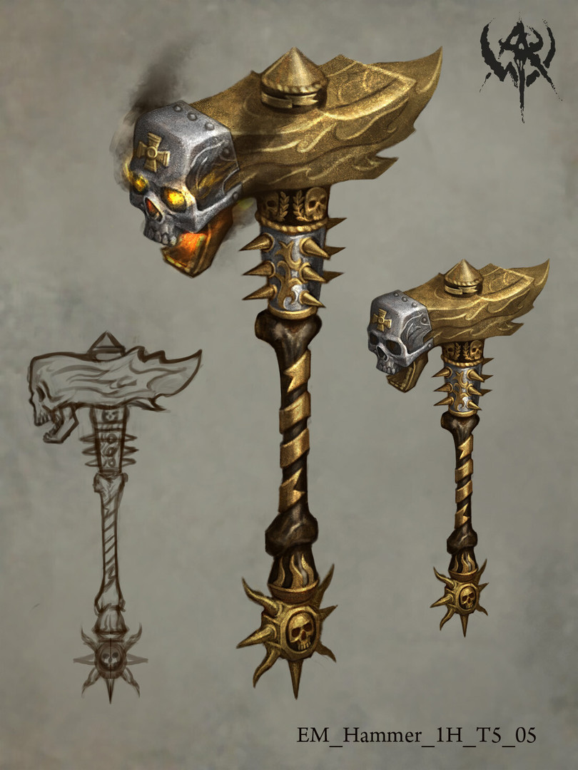 Боевой молот фэнтези вархаммер