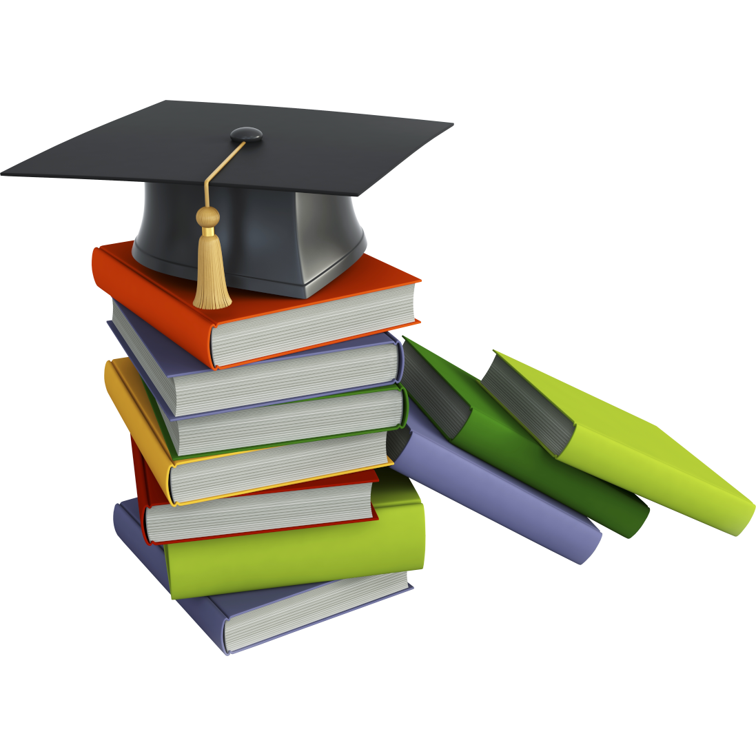 Учеба на прозрачном фоне