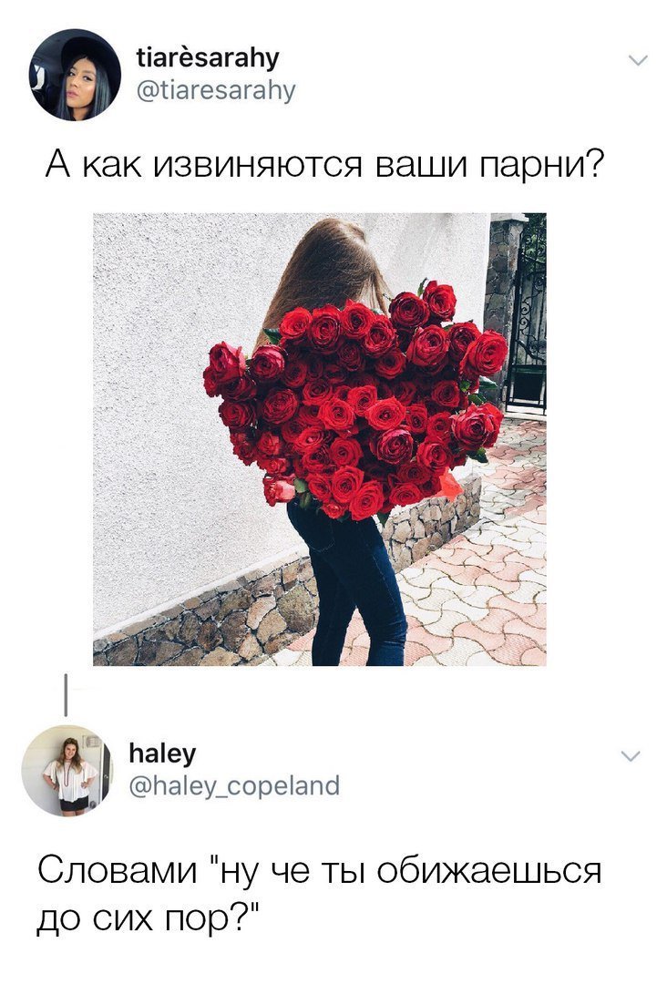 Мужчина должен извиниться