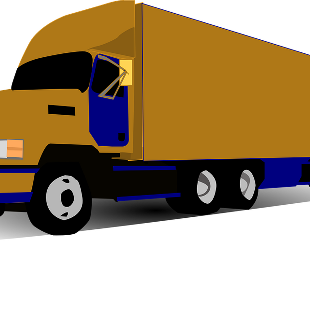 Фура мультяшная