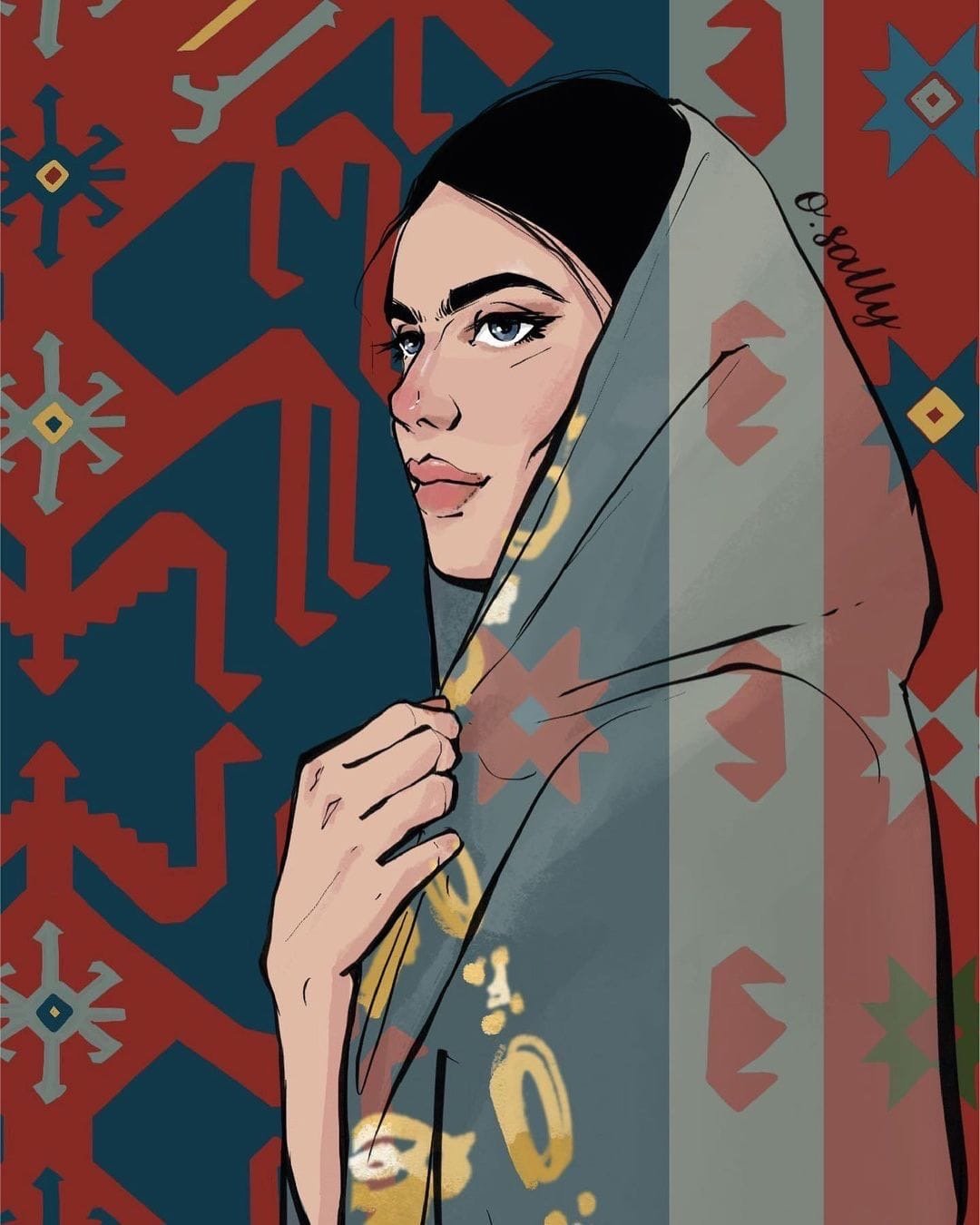 Sarra Art мусульманка