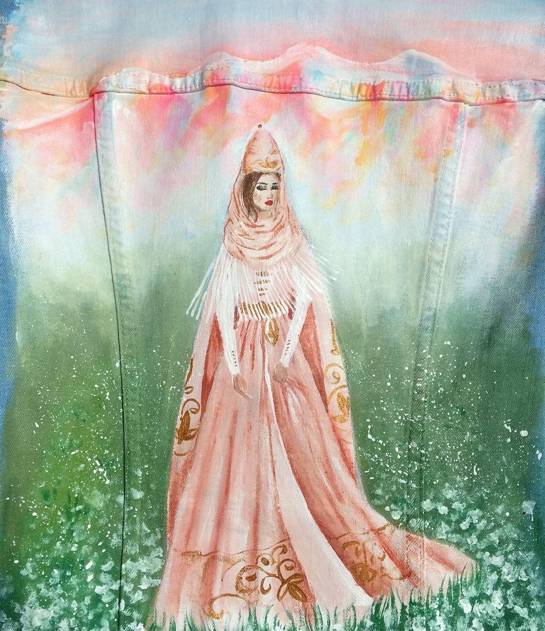 Горянка рисунок