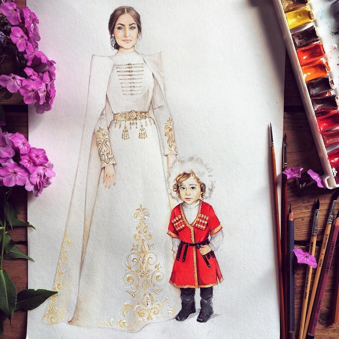 Ирина Пирогова народный костюм