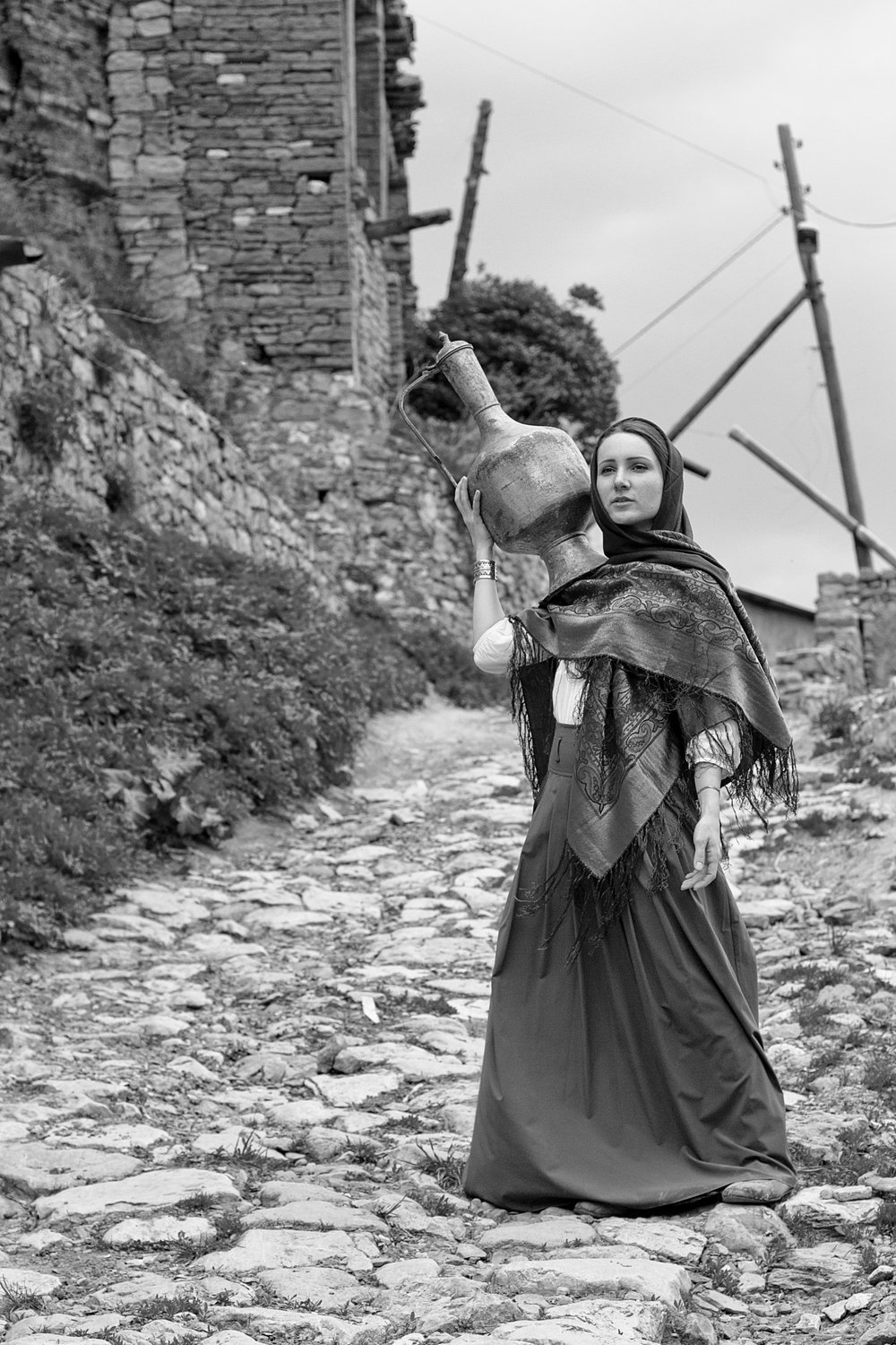 Чеченка с ребенком