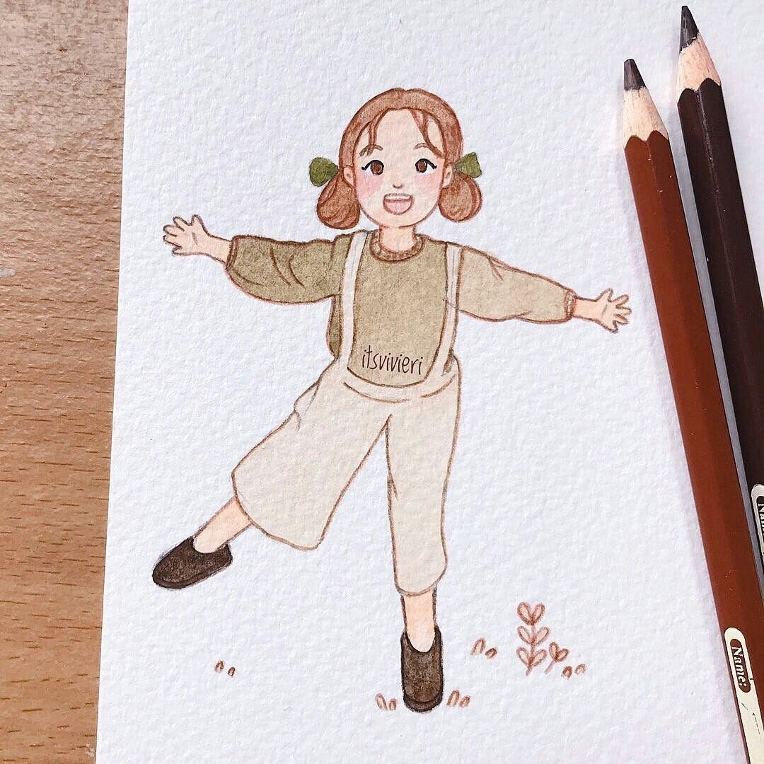 Рисунки в скетчбуке легко для срисовки