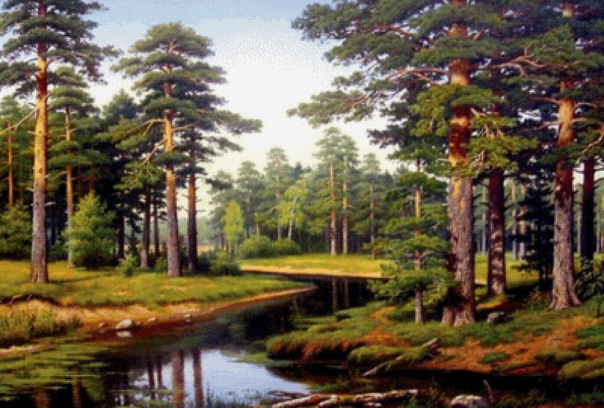 Владимир Бебия картины пейзажи