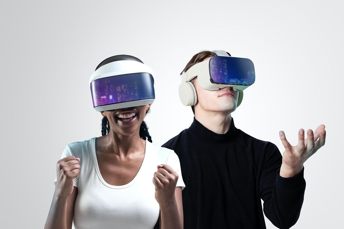 ВР очки с руками