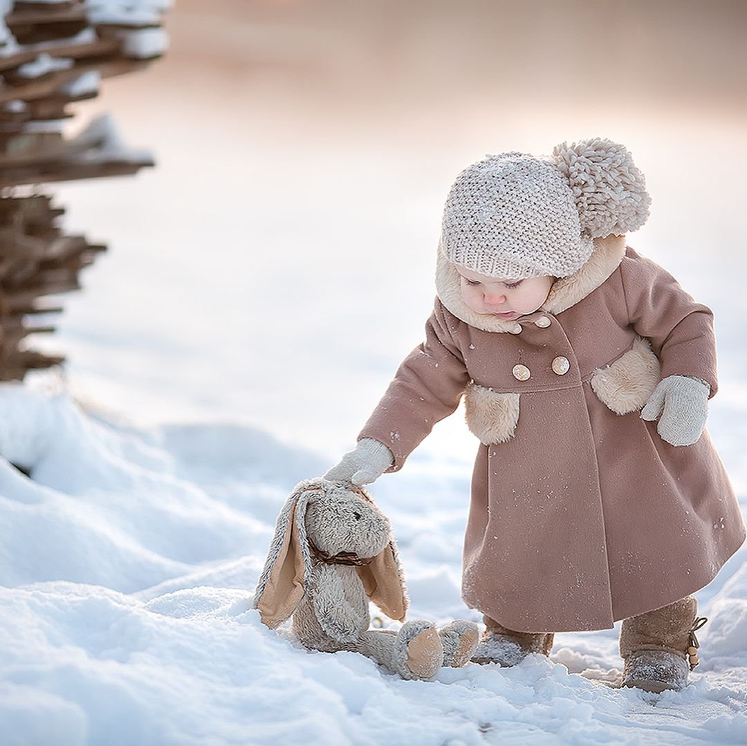 Малыш зимой