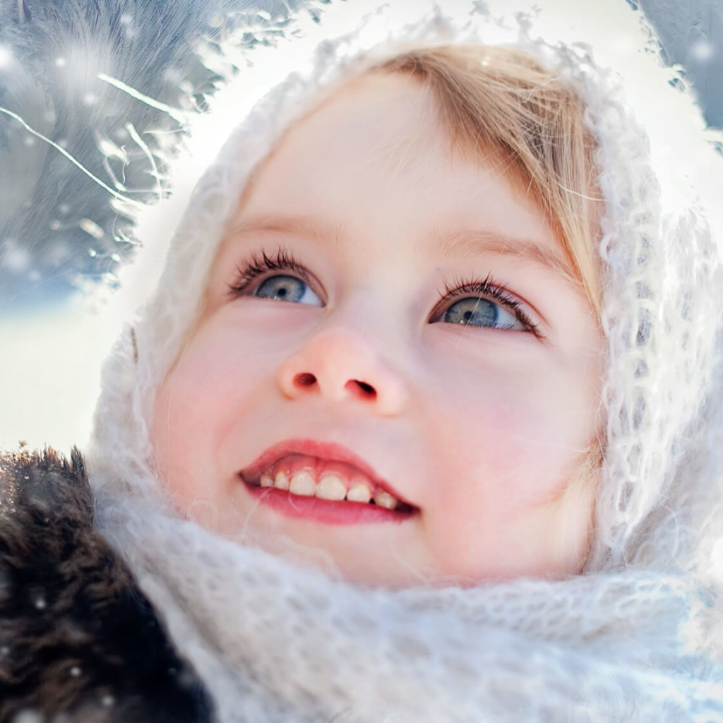 Девочка зима