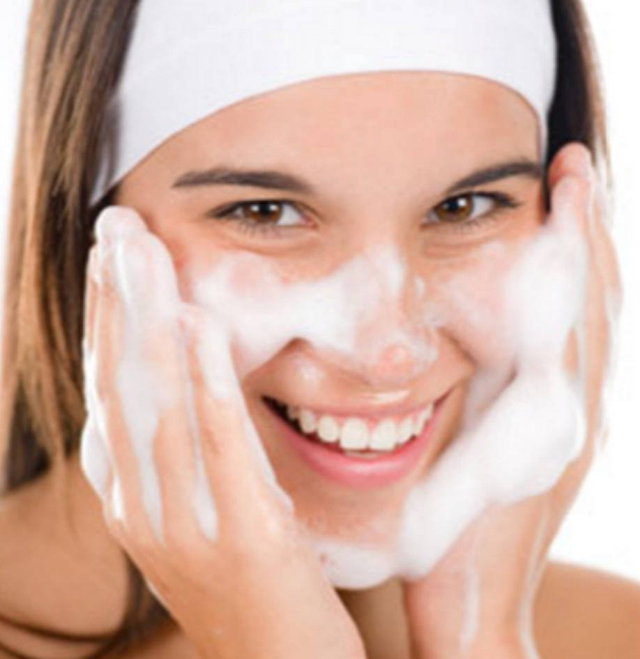 Умывание лица