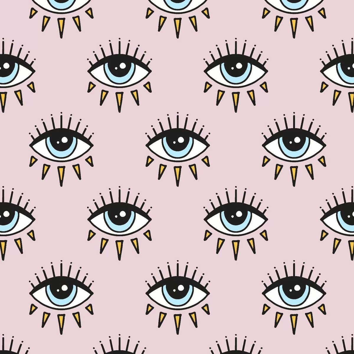 Принт глаза