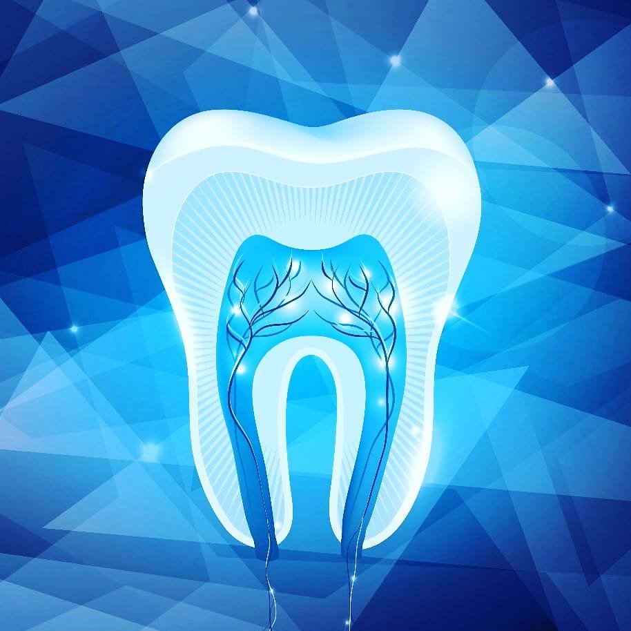 Зуб для визитки стоматолога