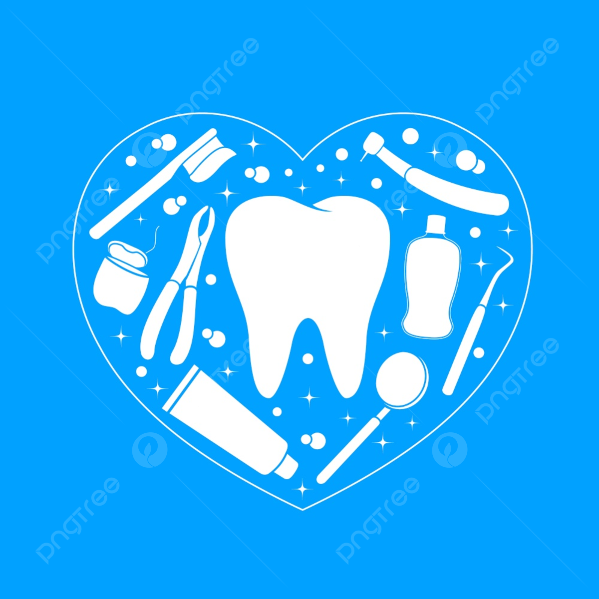 Зуб с сердечком