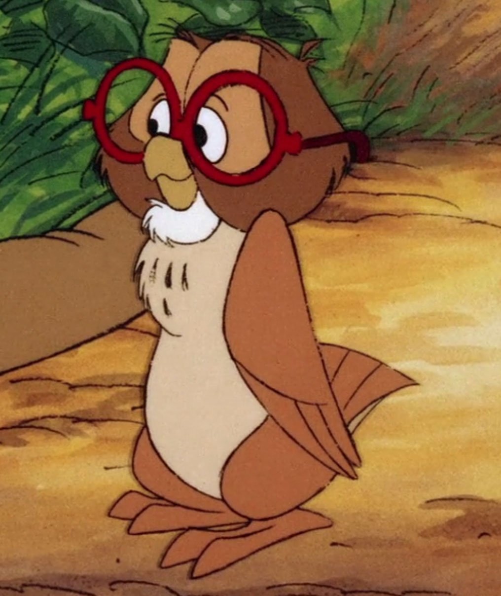 Сова Винни пух