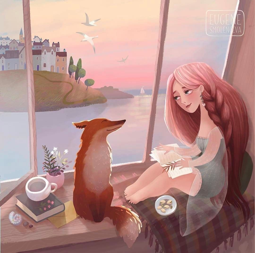 Теплые иллюстрации