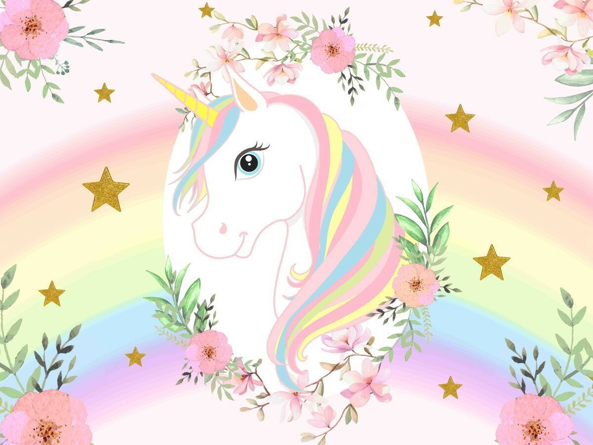 Единорог мультяшный