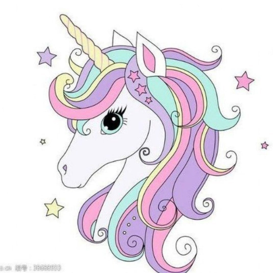 Единорог картинка на белом фоне