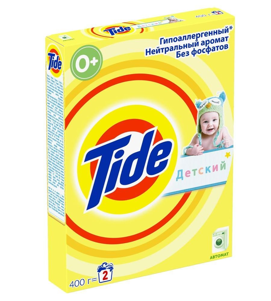 Стир/порошок Tide 400г руч лимон