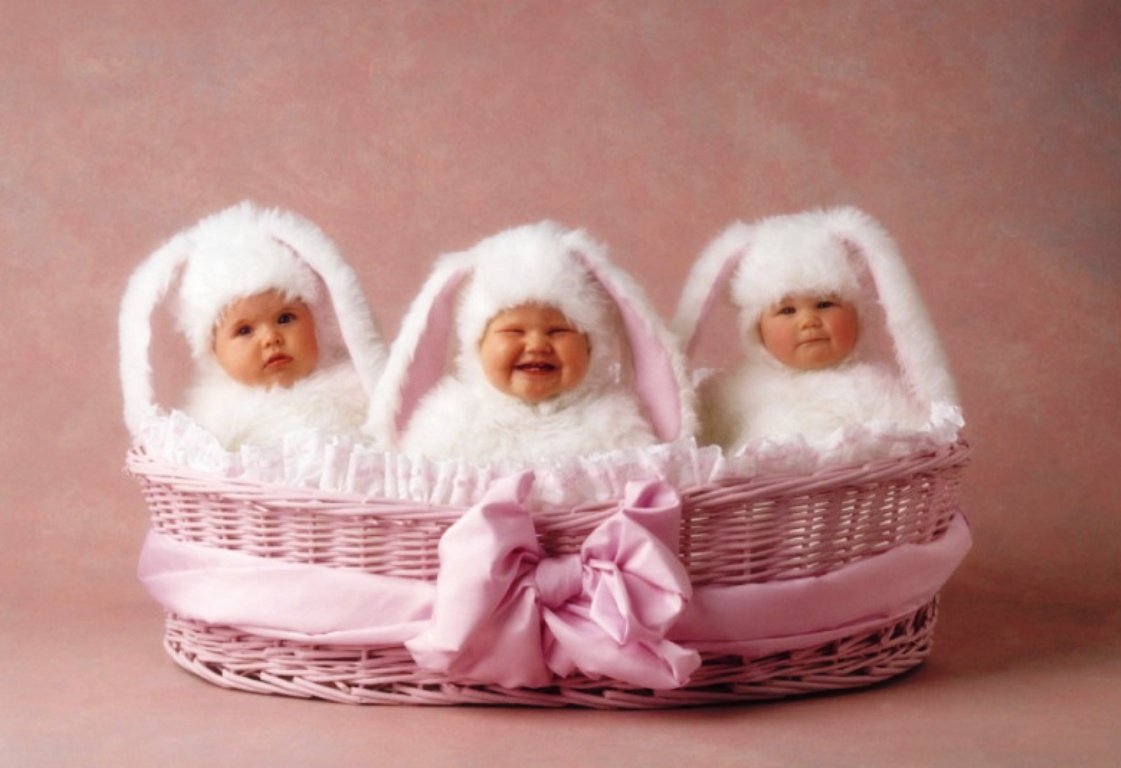 Поздравить с рождением тройни