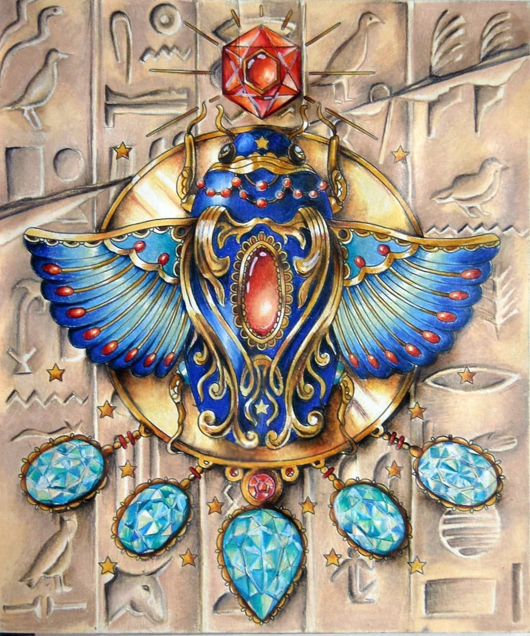 Скарабей тотемное животное