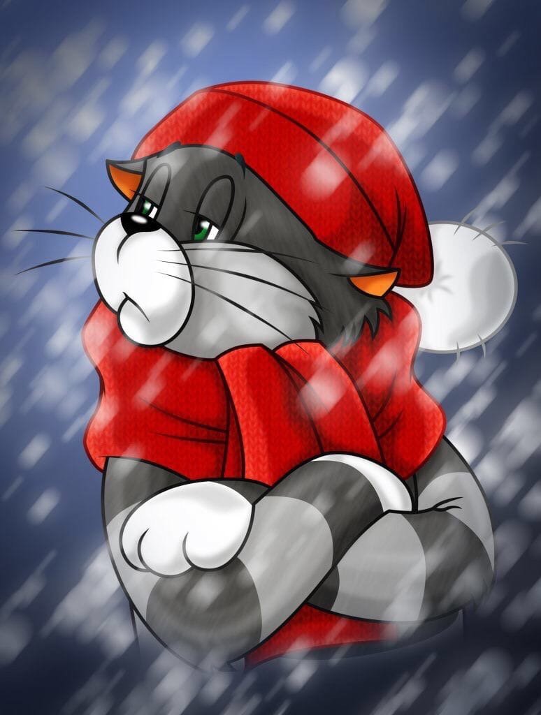 Кот Матроскин трафарет на окно