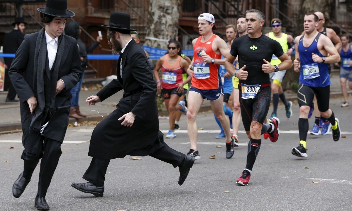 Смешной бег