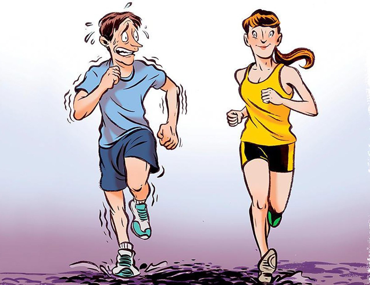 Демотиваторы про бег