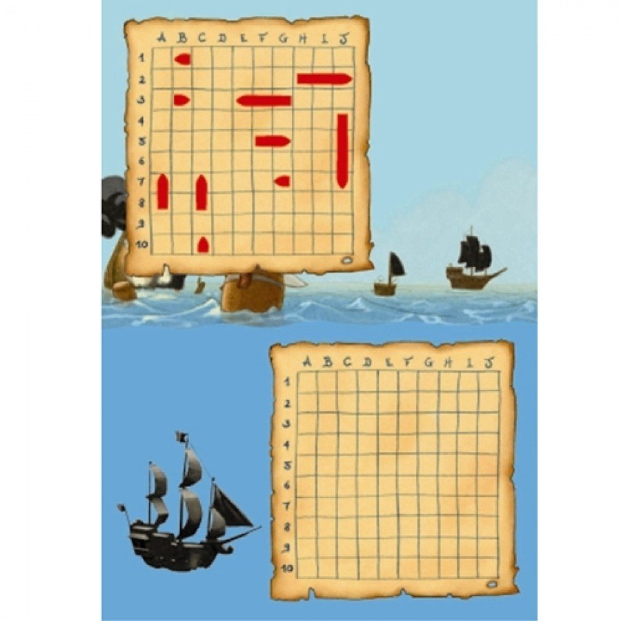 Морской бой в тетради