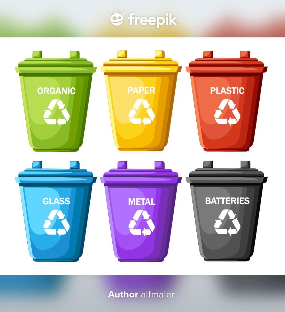 Мусорные контейнеры картинки для детей
