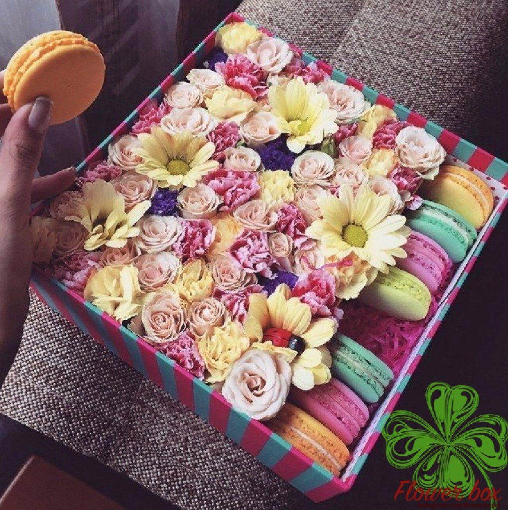 Тортики розовые на розовом фоне