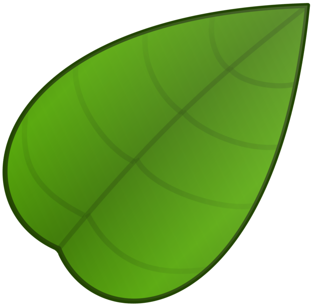 Лепесток зеленый